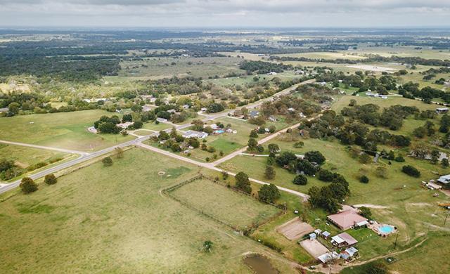 An ariel view of Sommerville, in between Houston and Austin